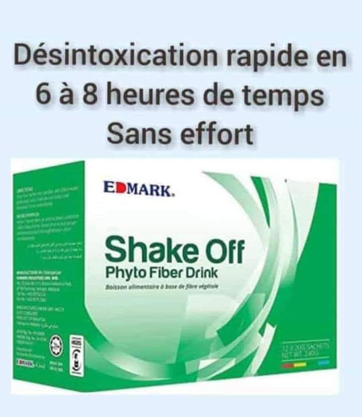 Shake Off Phyto Fiber Edmark - Détoxifiant Naturel pour une Digestion Saine