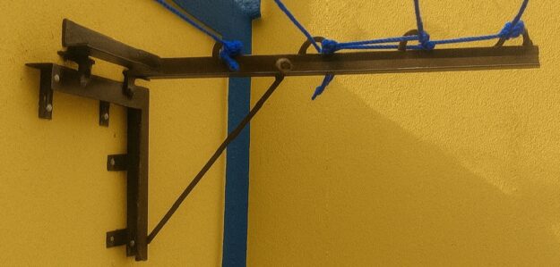 Sèche linge mural pliable