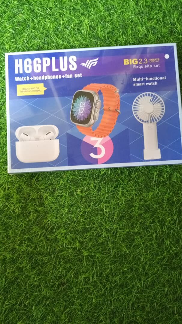 Kit: montre, bluetooth, et mini ventilo