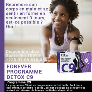 C9 Forever Living Programme Détox Minceur | Nettoyage Corps 9 Jours