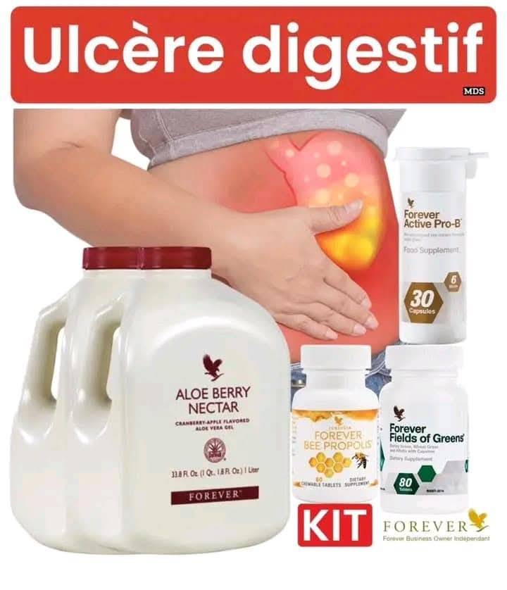 Kit de Soutien Digestif Naturel pour Ulcère Gastrique - Confort Estomac