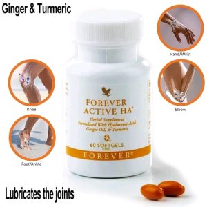 Active HA: Complément Articulaire & Hydratation Peau – Acide Hyaluronique, Gingembre & Curcuma