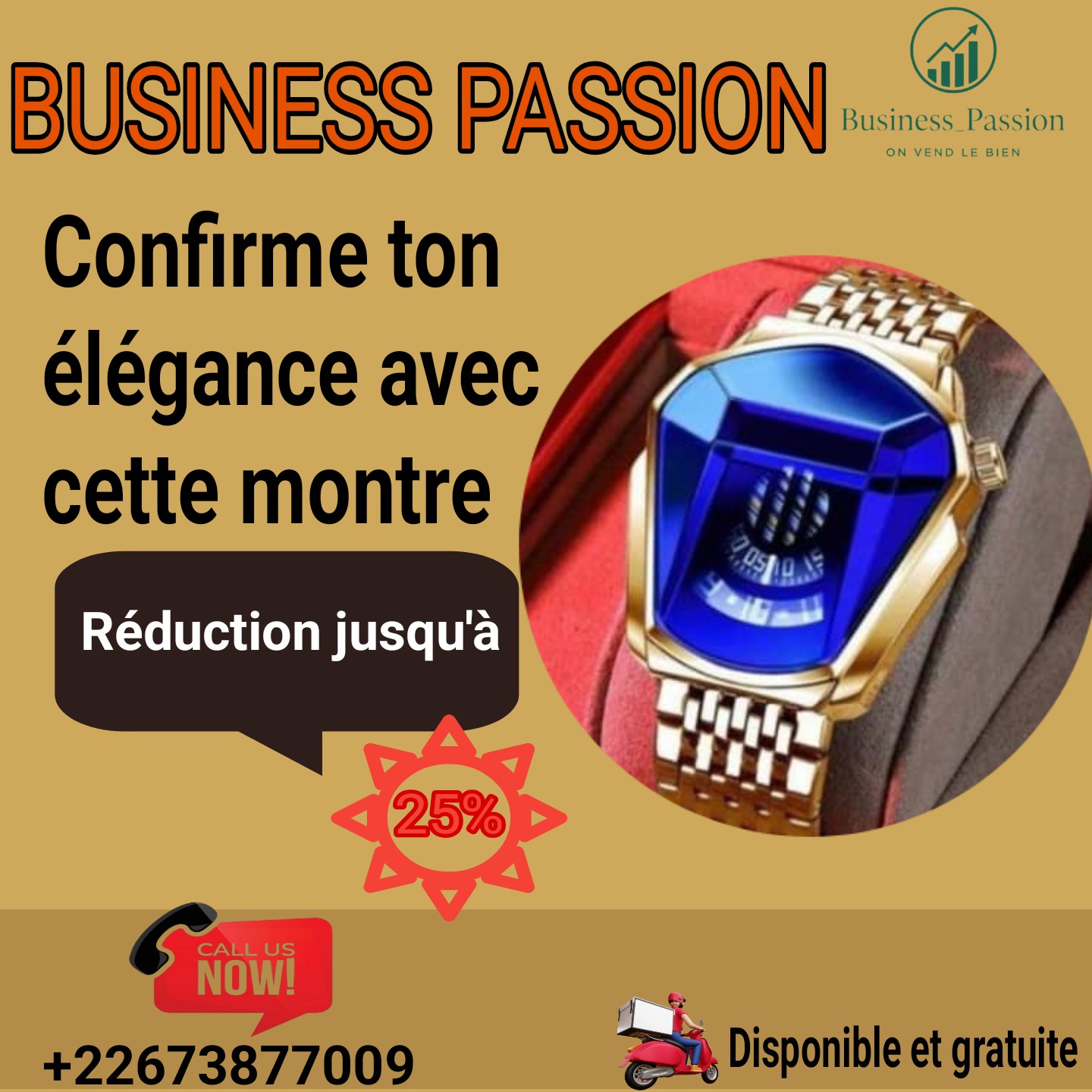Montre - Élégante et Tendance