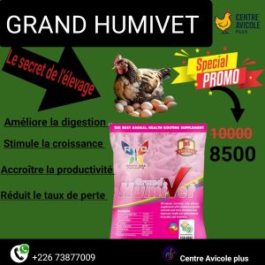 Grand Humivet - Optimiseur de Santé Naturel pour Animaux,