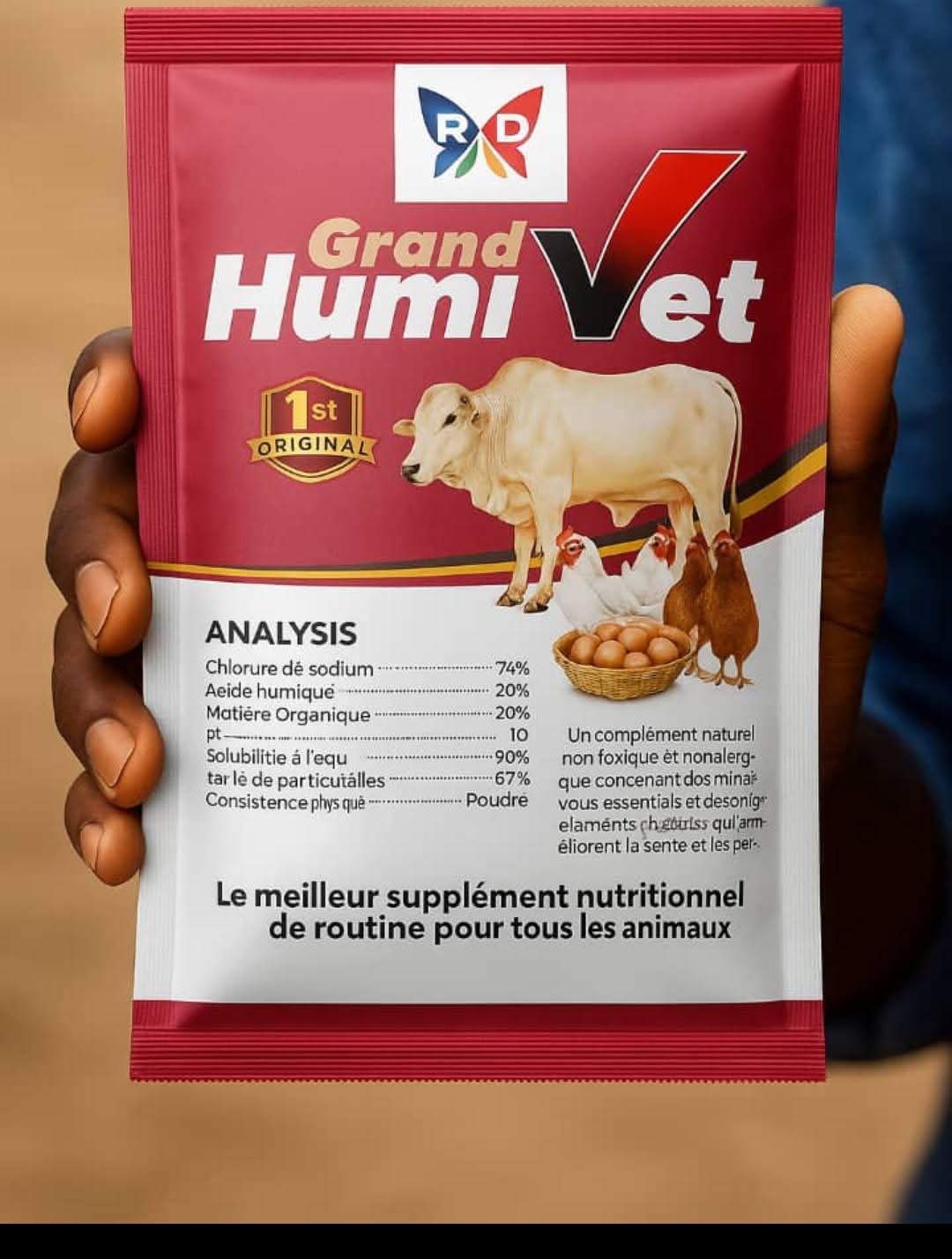 Grand Humivet - Optimisateur de Santé et de Performance pour Animaux d'Élevage