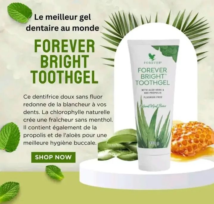 Gel Dentaire Bright : Blanchiment Naturel & Haleine Fraîche