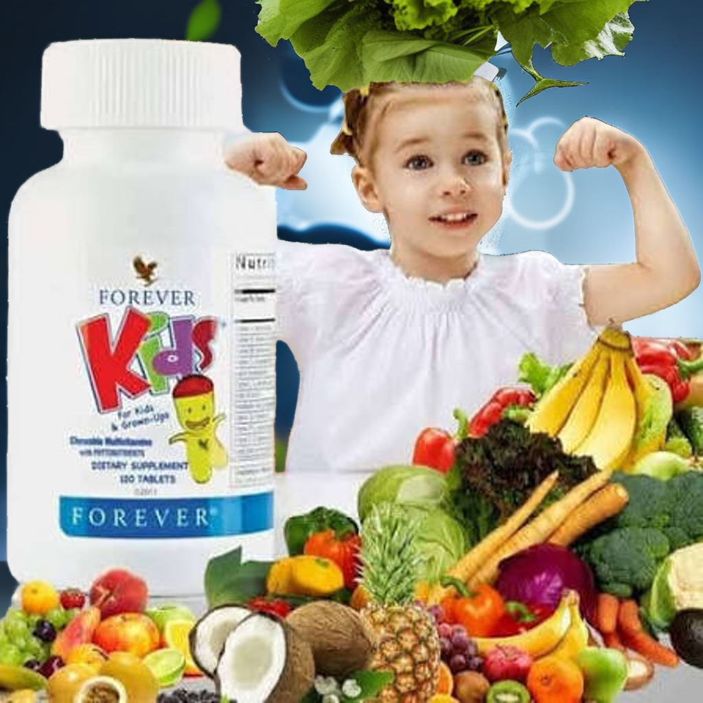 Kids . Complément Alimentaire Enfants - Vitamines Essentielles Croissance & Immunité
