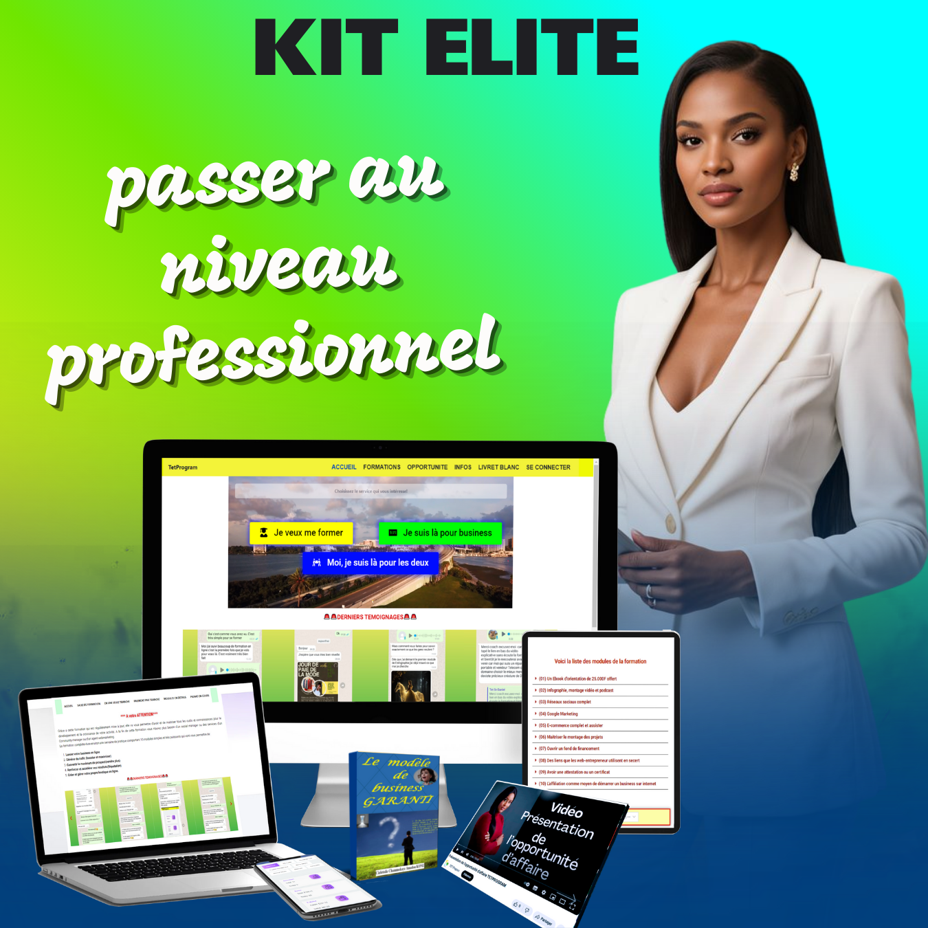 KIT ELITE: Business Digital Avancé