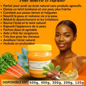 Pommade au beurre de Karité & à la Carotte