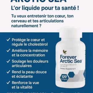 Artic sea. Articulations, muscles souples. Idéal pour les sportifs