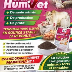 Grand Humivet : produit Naturelle et Biologique pour tout type d'élevage