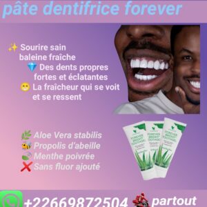 Forever Bright Aloe Vera Toothgel - Sourire Éclatant et Sain