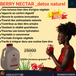 Berry Nectar de Forever - Le Super-Aliment à Base de Baies pour une Santé Optimale