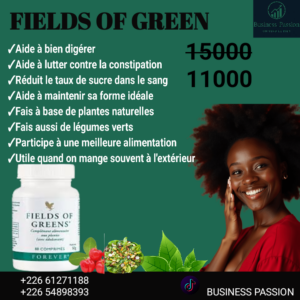 Fields of Green de Forever - Bien-être Naturel et Vitalité