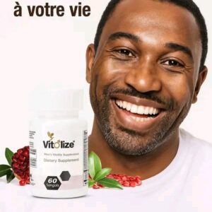 Vitolize Homme Forever – Soutien Urinaire & Vitalité Masculine Optimale