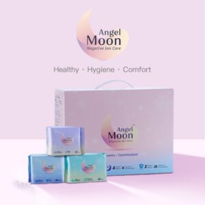 Serviettes Hygiéniques Angel Moon – Protection Optimale & Confort Naturel pour Femmes