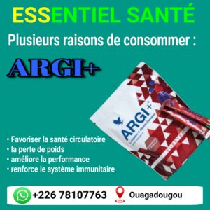 ARGI+ Forever Living - Complément Alimentaire Vitalité & Performance Optimale pour l'Afrique