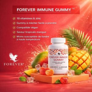 Immune gummy forever . Immunité, système immunitaire renforce