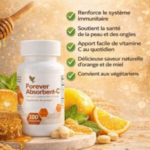 Absorbent c forever..riche en vitamine c forever immunité