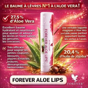 Lips aloé forever Baume à lèvres et des petites plaies ( une pépite)
