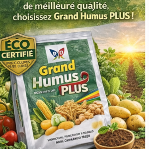 Grand Humus Plus Engrais Organique Naturel , fertilise le sol accroître la plante