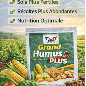 Grand Humus Plus – Engrais Organique Naturel , fertilise le sol accroître la plante, maraîchage