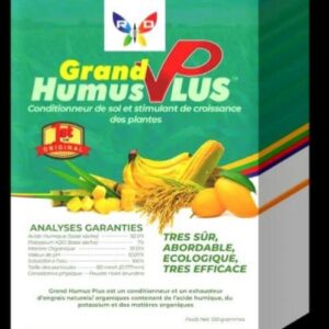 Grand Humus Plus: Amendement Organique Puissant pour Agriculture, Jardinage & Maraîchage