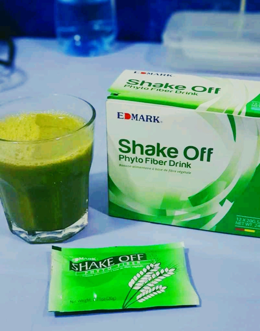 Edmark Shake Off Phyto Fibre - Solution Naturelle Contre la Constipation et Détox Intestinale