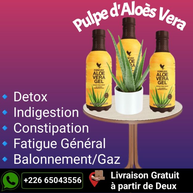 Aloe verra gel (Bidon jaune)