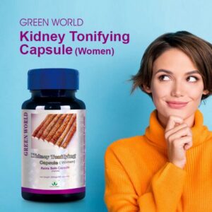 Green World Kidney Tonifying Capsule pour Femmes - Soutien Rénal Naturel et Vitalité Féminine