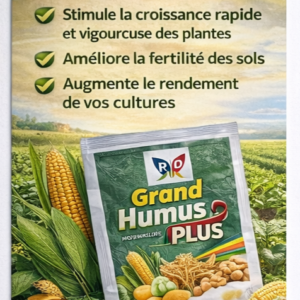 Grand HUMUS PLUS , solution naturelle pour les plantes, culture