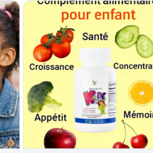 Kids forever . Complément Alimentaire Enfants - Vitamines Essentielles Croissance & Immunité