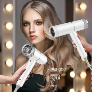 Sèche-Cheveux Professionnel Haute Vitesse Ionique - Séchage Rapide & Protection Capillaire