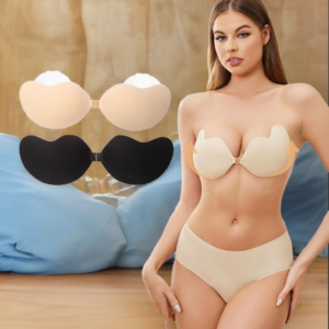 Soutien-Gorge Adhésif Invisible Push-Up en Forme de Mangue - Sans Bretelles ni Dos