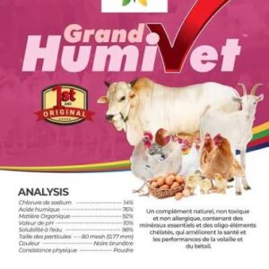 Grand Humivet - Amendement Naturel Bio pour Élevage Sain et Productif