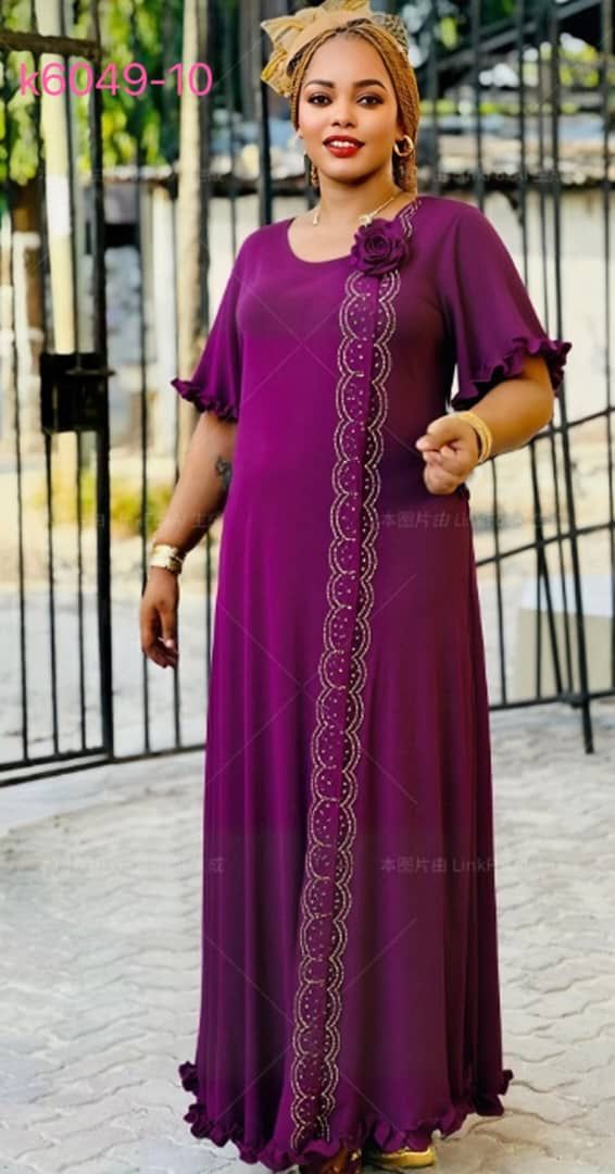 Robe Longue Fluide Élégante pour Femme - Parfaite pour l'Été et les Occasions Spéciales