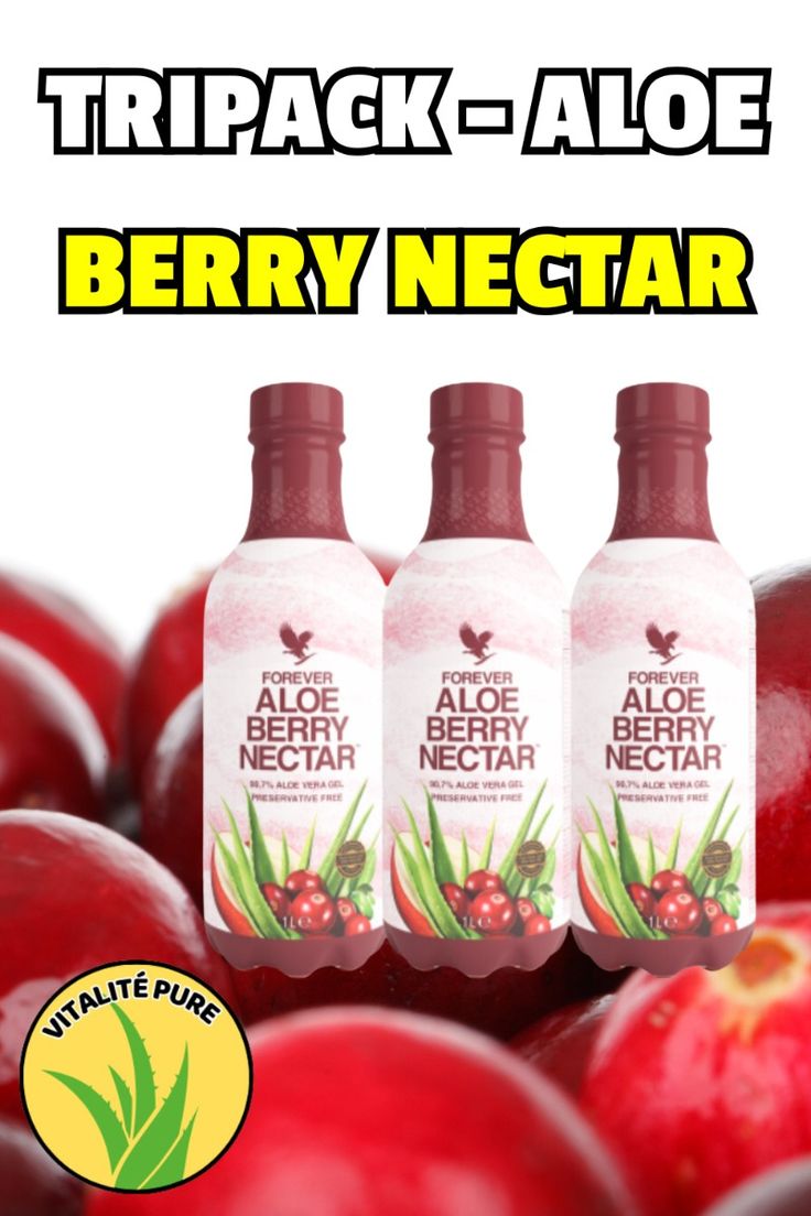 Forever Aloe Berry Nectar - Boisson Aloès Canneberge Pomme pour Vitalité & Bien-être – Image 9