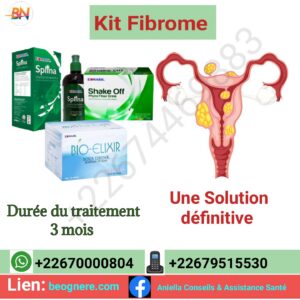 Traitement Naturel Complet Fibrome: Shake Off, Splina Liquide Chlorophylle & Bio-Élixir Edmark