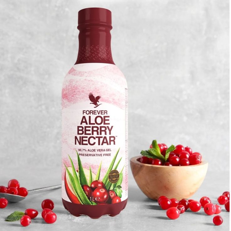 Forever Aloe Berry Nectar - Boisson Aloès Canneberge Pomme pour Vitalité & Bien-être – Image 4