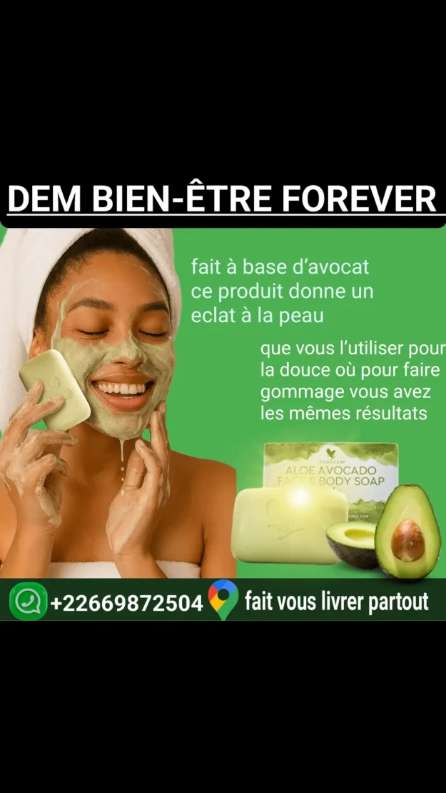 Savon Avocado Forever Living Products :