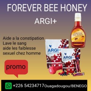 Kit Détox et Éclat Naturel Forever : Argile + Miel d'Abeille Pur