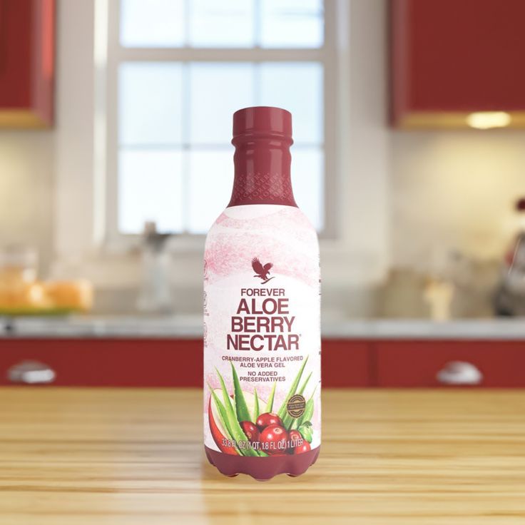 Forever Aloe Berry Nectar - Boisson Aloès Canneberge Pomme pour Vitalité et Bien-être