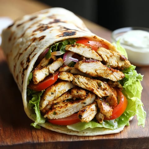 Shawarma Poulet Authentique – Marinade Orientale Exquise et Tendre
