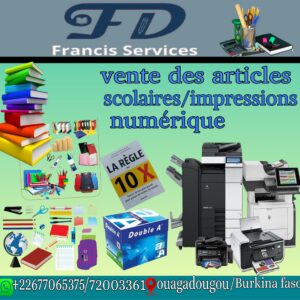 Fournitures Scolaires & Impressions Numériques – Qualité et Performance