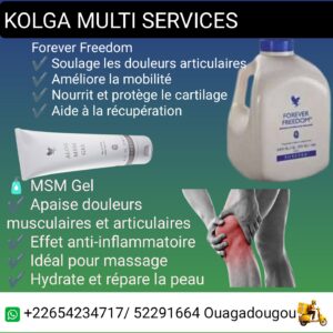 Kit Ultime Freedom Forever & MSL Gel : Adieu Douleurs, Bonjour Liberté de Mouvement