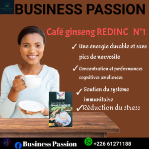 Café ginseng, énergie et vitalité