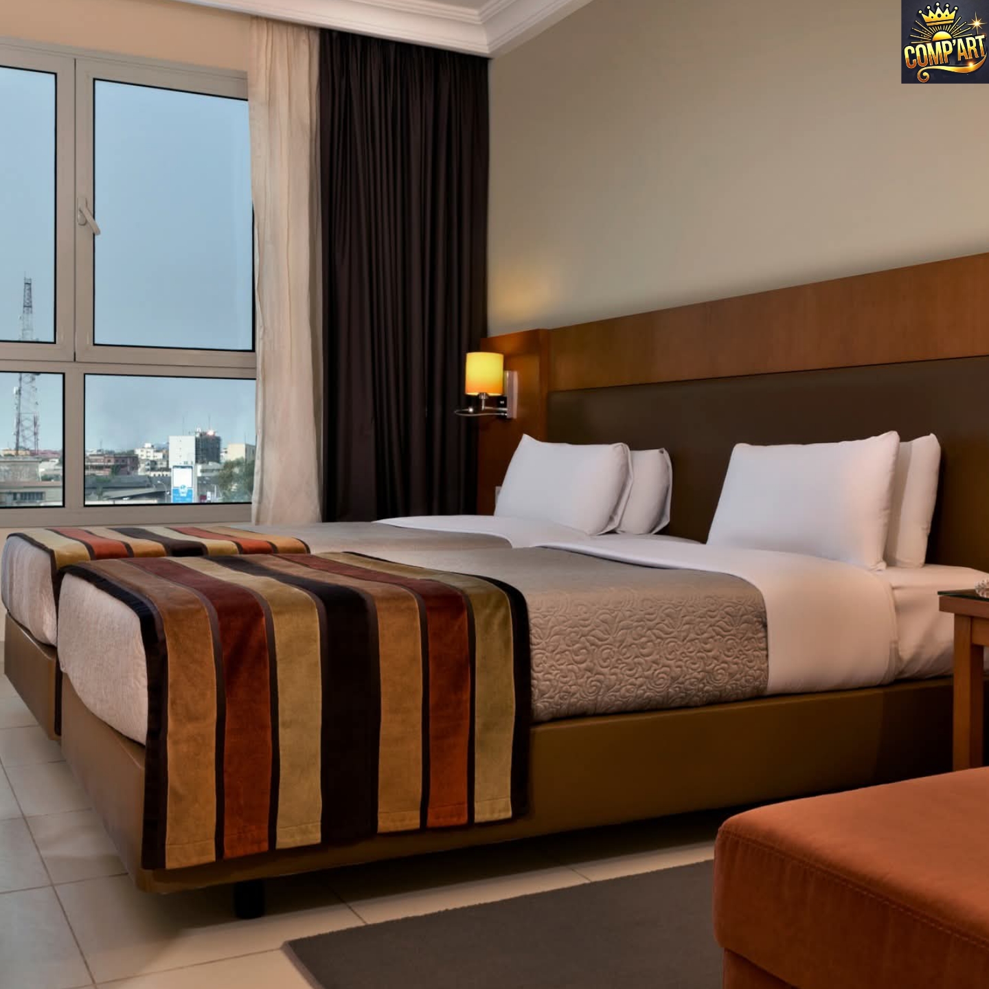 Chambre Double Supérieure Azalai hôtel