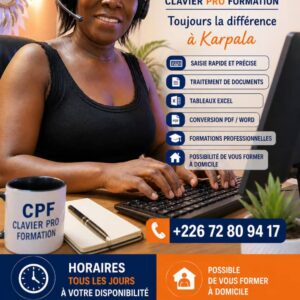 Formation en saisie rapide et initiation de base en informatique