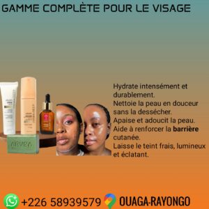 Gamme pour le visage