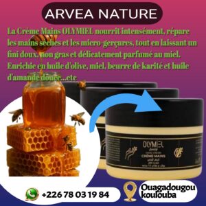 Crème de main olymiel
